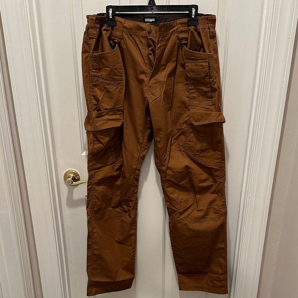 Men's Brown CQR Cargo Pants